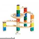 Hape Quadrilla Wooden Marble Run Construction Whirlpool Quality Time Playing Together Wooden Safe Play Smart Play for Smart Families  B00AX8WWVY